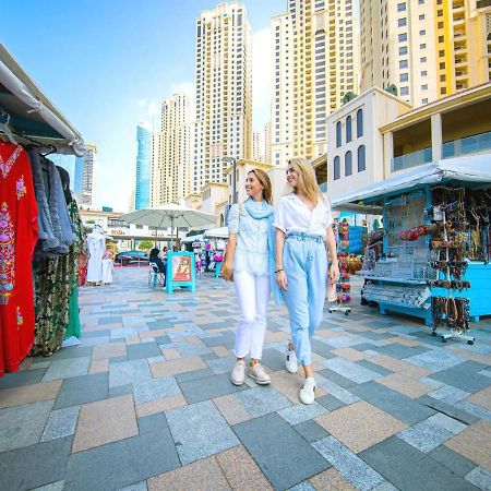 Luxury Jbr - Marina View - 5* Beach Resorts Access Dubaj Exteriér fotografie