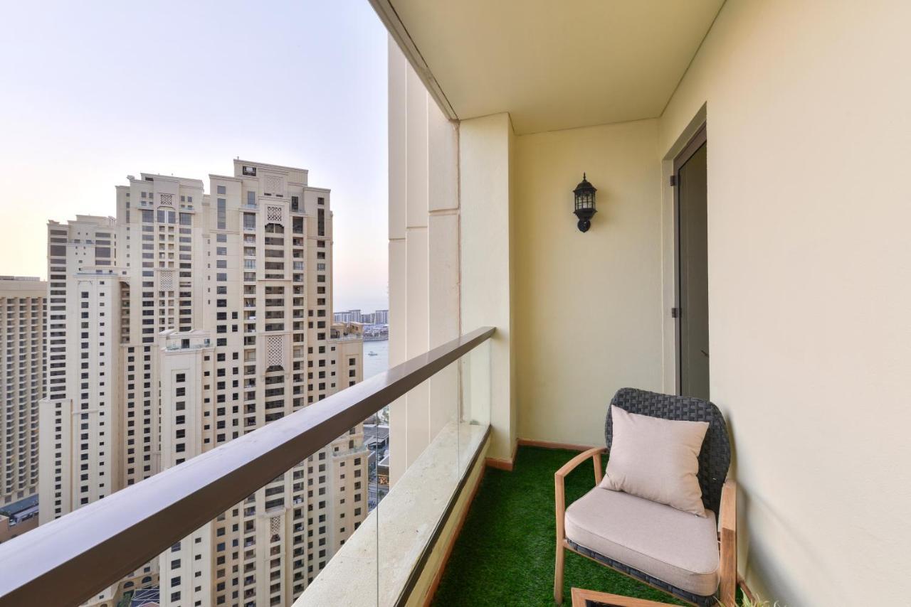 Luxury Jbr - Marina View - 5* Beach Resorts Access Dubaj Exteriér fotografie