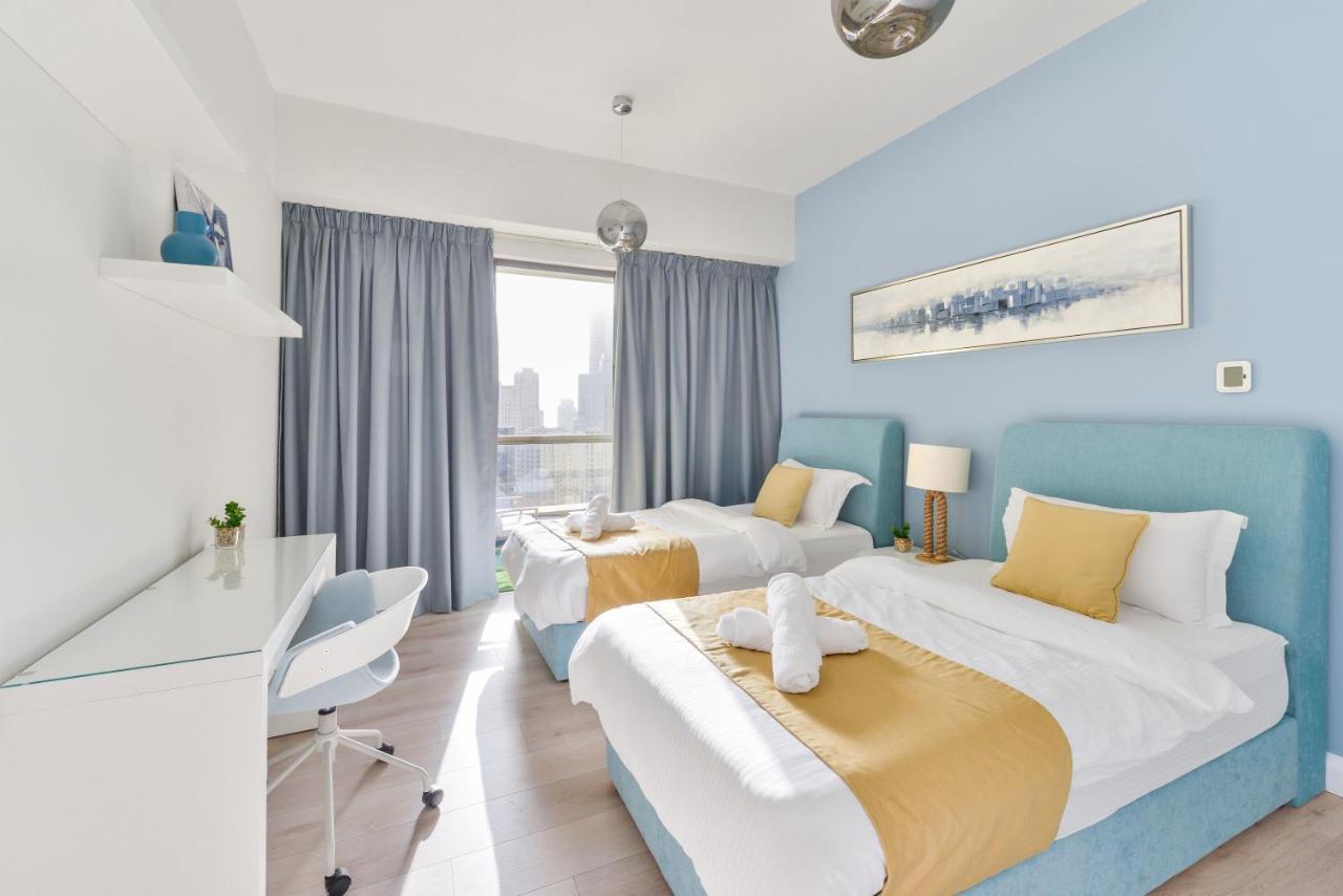 Luxury Jbr - Marina View - 5* Beach Resorts Access Dubaj Exteriér fotografie