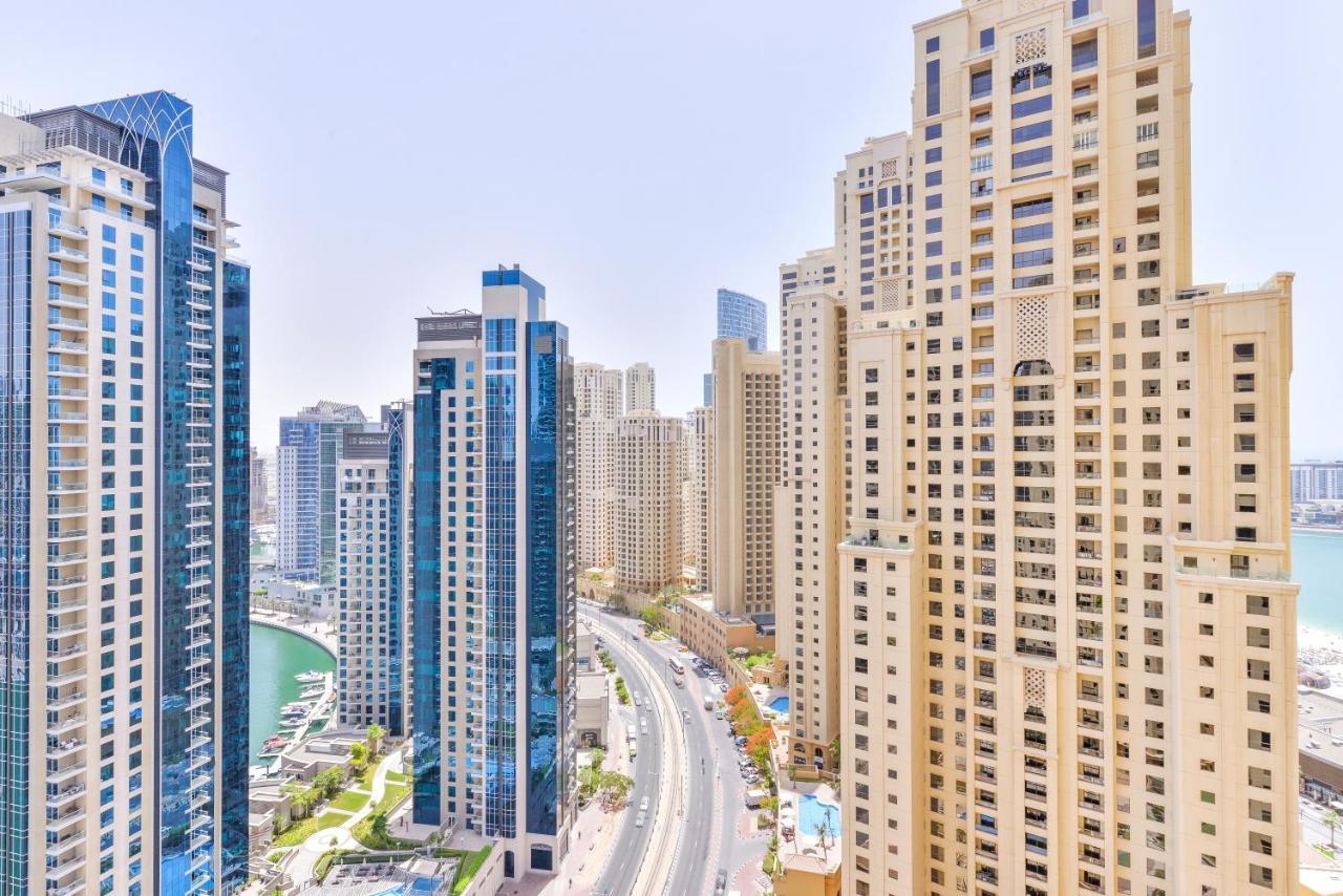 Luxury Jbr - Marina View - 5* Beach Resorts Access Dubaj Exteriér fotografie