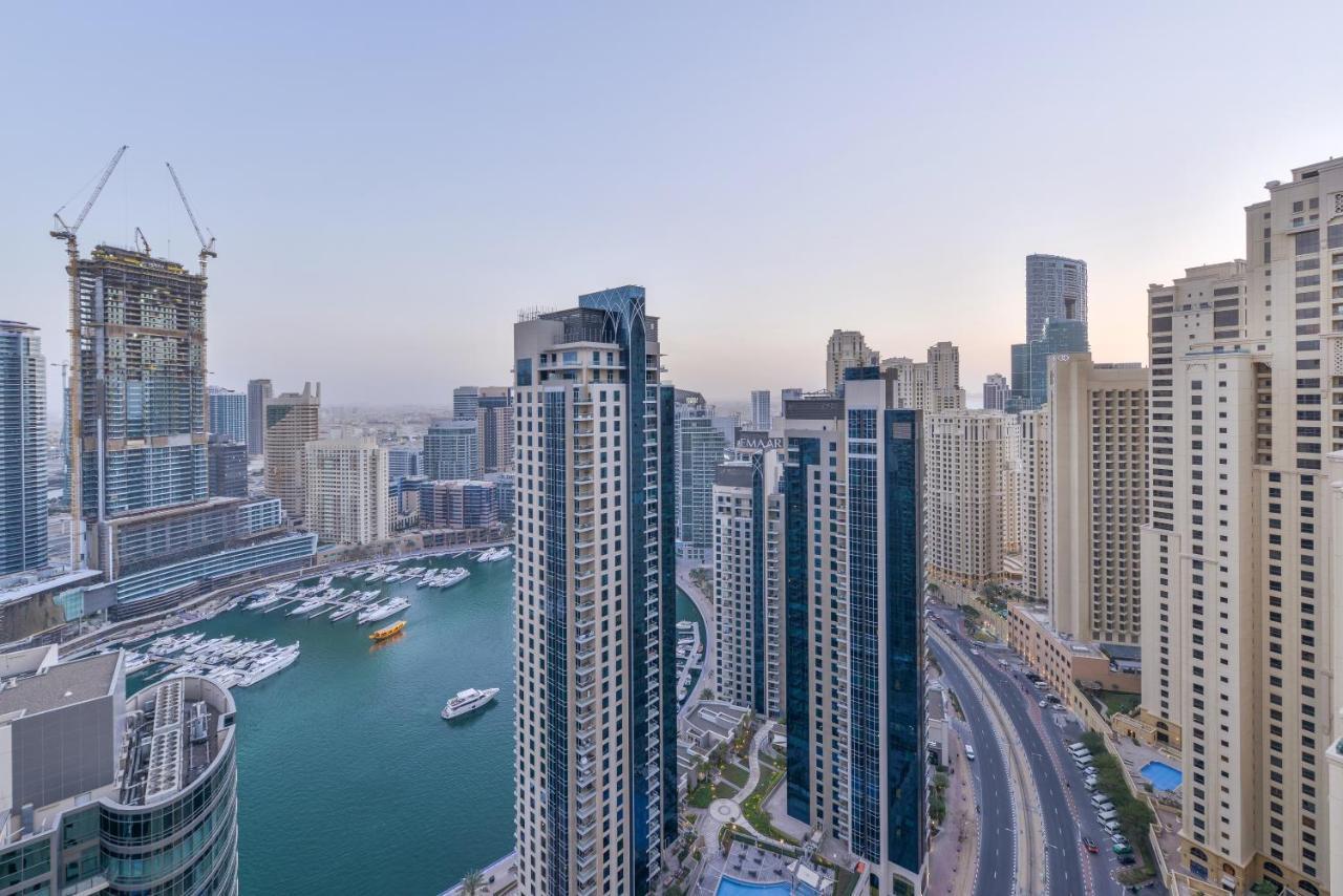 Luxury Jbr - Marina View - 5* Beach Resorts Access Dubaj Exteriér fotografie